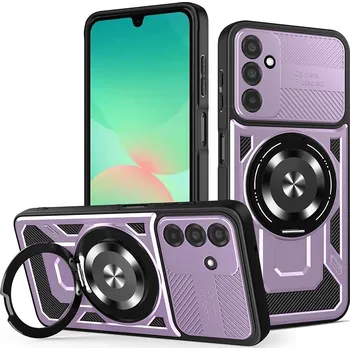 Pouzdro na mobilní telefon Techsuit RuggedCam pro Samsung Galaxy A26 5G fialová