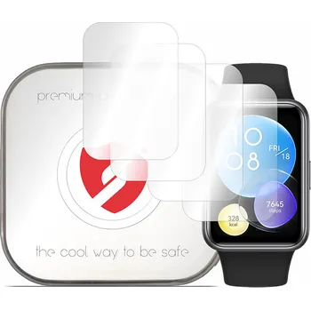 Příslušenství k chytrým hodinkám Smart Protection Premium Classic (4 balení) Huawei Watch Fit 2 Active Edition průhledné