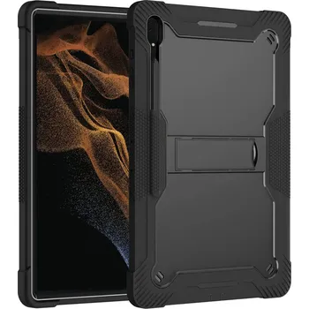 Techsuit Rugged TabShell a Screen Protector pro Samsung Galaxy Tab S8 Ultra S9 Ultra S10 Ultra Black