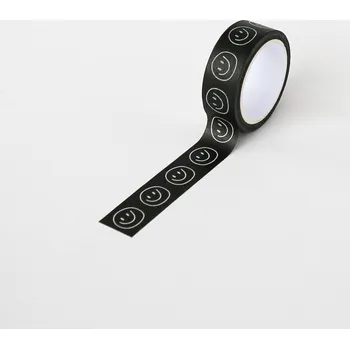 Lepicí páska Smajlík – černý