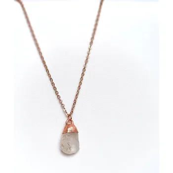 Náhrdelník Fenakit (phenacite) přírodní krystal z Barmy - šperk, náhrdelník ŠPERKY S PŘÍRODNÍMI KRYSTALY