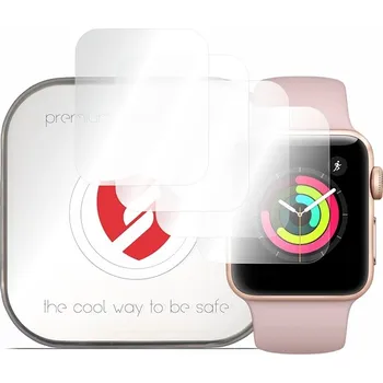 Smart Protection Premium Classic 4 pack Apple Watch 1 2 3 38mm průhledná