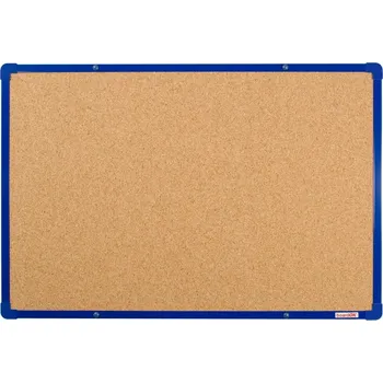 Korkové nástěnky boardOK, 60 x 90 cm barva rámu: modrá