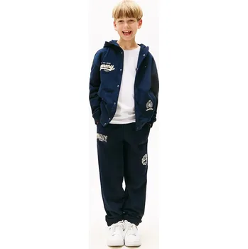 Tepláky Tommy Hilfiger tmavomodrá barva, KB0KB09700 KB0KB09700.9BYA 59X, vel. 152