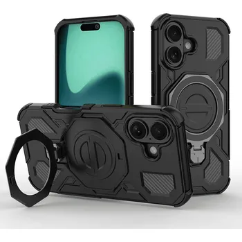 Pouzdro na mobilní telefon Techsuit Carbon Shield PRO pro iPhone 16 černý