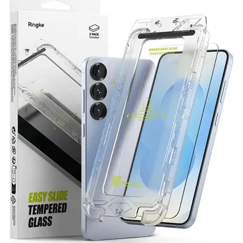 Ringke Easy Slide tvrzené sklo (2 kusy) Samsung Galaxy S25 čiré