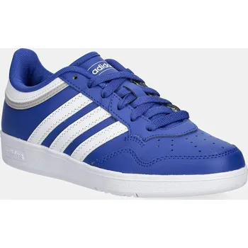 Chlapecké tenisky Dětské sneakers boty adidas Originals HOOPS 4.0 JI0899 modrá 57X, EUR 38 2/3