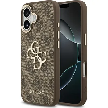 Pouzdro na mobilní telefon Guess Hardcase Big 4G Classic Logo iPhone 17 Hnědý