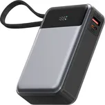 Acefast Power Bank M21-20000 s kabelem Type-C 20000mAh 77Wh PD65W černá