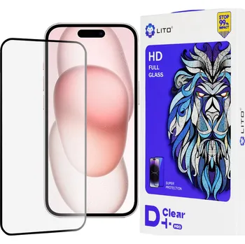 Lito D+ Pro Clear iPhone 15 Black