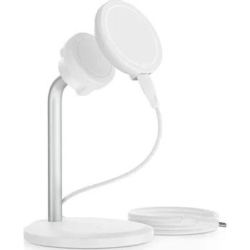 ESR Bezdrátová nabíječka HaloLock Shift Stojan MagSafe Bílá