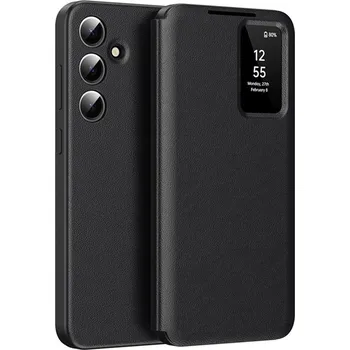 Pouzdro na mobilní telefon Techsuit SmartView Series pro Samsung Galaxy S23 FE černá