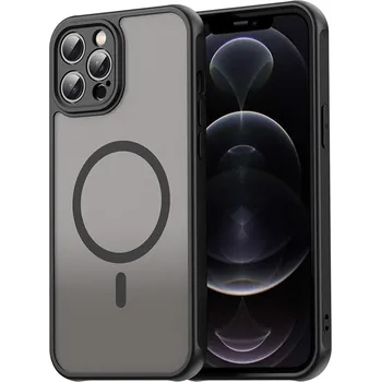 Pouzdro na mobilní telefon Techsuit HaloFrost II MagSafe pro iPhone 12 Pro černý