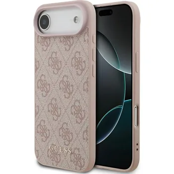 Pouzdro na mobilní telefon Guess Hardcase 4G Classic iPhone 17 Air růžová