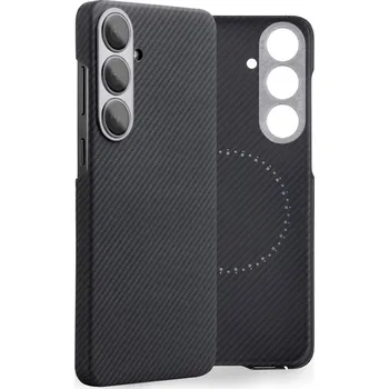 Pouzdro na mobilní telefon Pouzdro Edizard Air MagSafe pro Samsung Galaxy S24 Plus černé