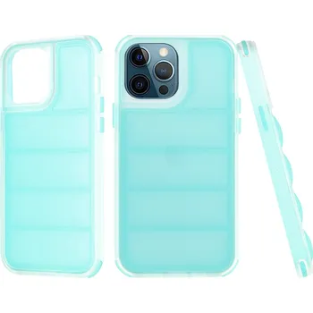 Pouzdro na mobilní telefon Techsuit Wave Shield iPhone 12 Pro Max Turquoise