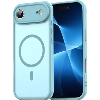 Pouzdro na mobilní telefon Techsuit HaloFrost II MagSafe pro iPhone 17 Air v mátově zelené
