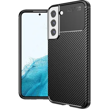 Pouzdro na mobilní telefon Techsuit CarbonFiber pouzdro Samsung Galaxy S22 5G černé