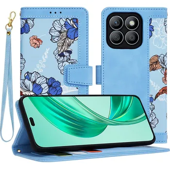 Pouzdro na mobilní telefon Techsuit FlipCraft Honor X8b Zářivá modrá