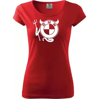 Dámské tričko Dámské triko s motivem BMW devil