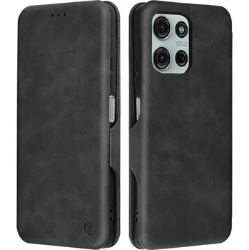 Pouzdro na mobilní telefon Pouzdro Techsuit Safe Wallet Plus pro Motorola Moto G75 černé