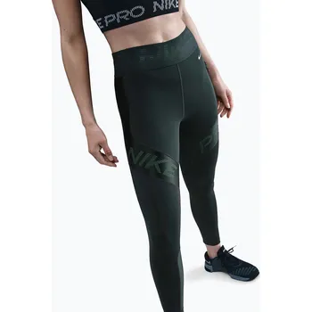Dámské legíny Dámské tréninkové legíny Nike Pro Sculpt High-Waisted 7/8 seaweed/vintage green/white