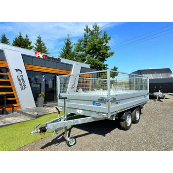 Přívěs k motorovému vozidlu DEBON PW 2.4 300x180x95, nástavba KLEC 60