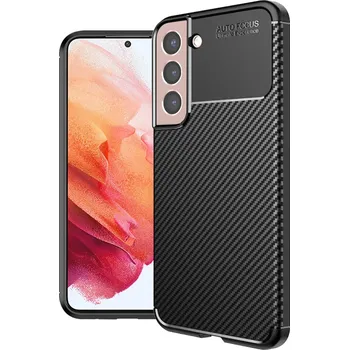 Pouzdro na mobilní telefon Techsuit CarbonFiber Samsung Galaxy S21 5G Black