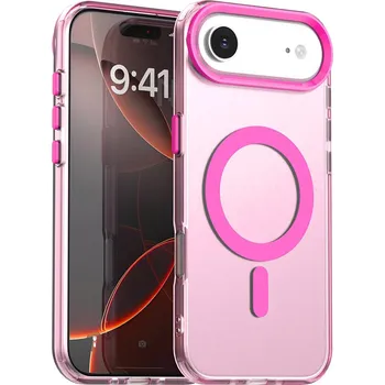 Pouzdro na mobilní telefon Techsuit CandyCase MagSafe pro iPhone 17 Air růžová