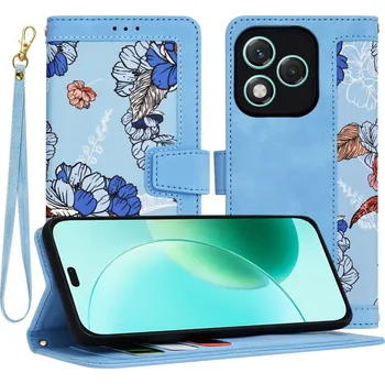 Pouzdro na mobilní telefon Techsuit FlipCraft Honor 400 Lite v živé modré