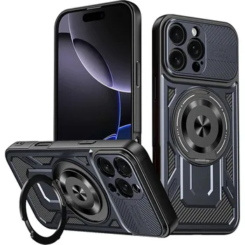 Pouzdro na mobilní telefon Techsuit RuggedCam pro iPhone 16 Pro modrá