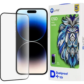 Lito D+ Pro Prachuvzdorný kryt iPhone 14 Pro Černý