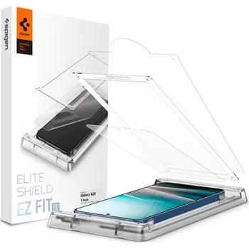Spigen Elite Shield EZ Fit HD Samsung Galaxy S25 Plus průhledný