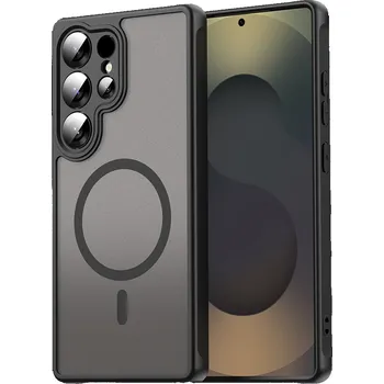 Pouzdro na mobilní telefon Techsuit HaloFrost II MagSafe pro Samsung Galaxy S25 Ultra černá