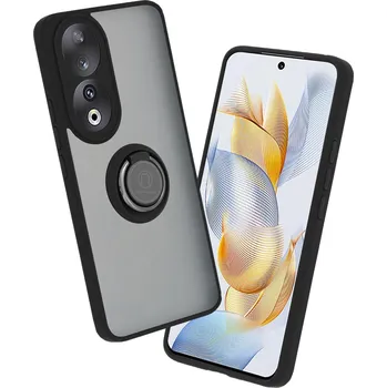 Pouzdro na mobilní telefon Techsuit Glinth Honor 90 Černá