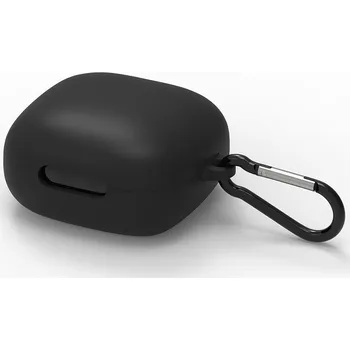 Příslušenství pro sluchátka Techsuit silikonové pouzdro pro Anker P40i hladký ultratenký materiál černá