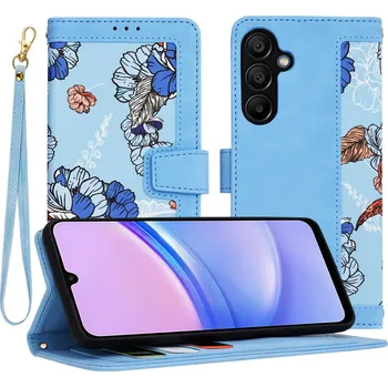 Pouzdro na mobilní telefon Techsuit FlipCraft Samsung Galaxy A15 4G A15 5G Zářivě modrá