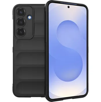 Pouzdro na mobilní telefon Ochranný kryt Techsuit Magic Shield pro Samsung Galaxy S25 černý