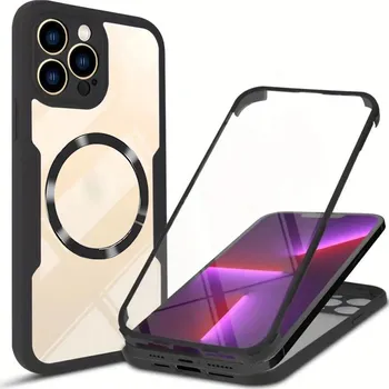 Pouzdro na mobilní telefon Techsuit ColorVerse 360 MagSafe Series + Ochranné sklo iPhone 13 Pro Max černá