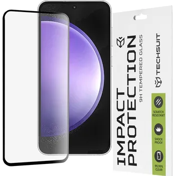 Techsuit 111D Celoplošné Celolepicí Sklo Samsung Galaxy S23 FE Black