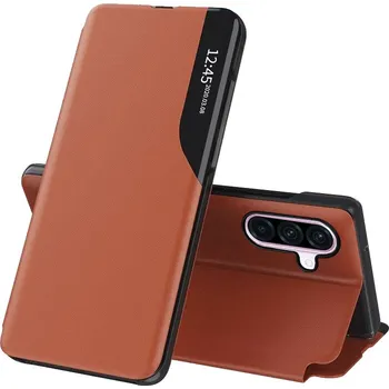 Pouzdro na mobilní telefon Techsuit eFold Series pro Samsung Galaxy A56 5G oranžová