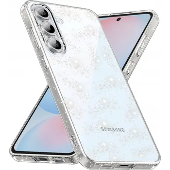 Pouzdro na mobilní telefon Techsuit řada SparkleSkin Samsung Galaxy S24 FE Čiré