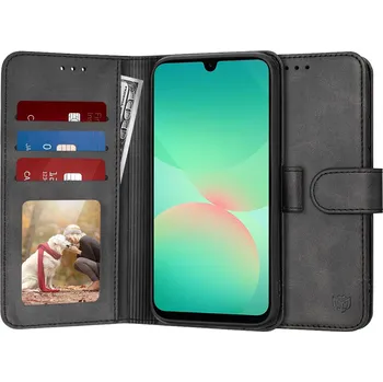 Pouzdro na mobilní telefon Techsuit Diary Book pro Samsung Galaxy A26 5G černá
