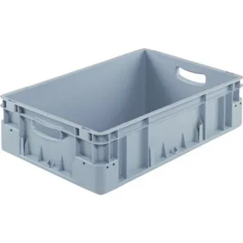 Přepravka na jídlo Plastové přepravky PP Silverline, v x š x h: 180 x 600 x 400, 30 l