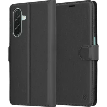 Pouzdro na mobilní telefon Pouzdro Techsuit Leather Folio pro Samsung Galaxy A26 5G černé