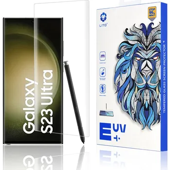 Lito 3D UV sklo Samsung Galaxy S23 Ultra čiré