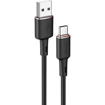 Acefast Datový kabel C2-04 USB na Type-C Rychlé nabíjení 3A 1.2m černý