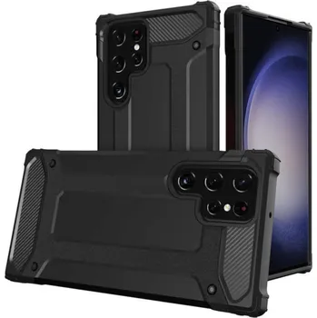 Pouzdro na mobilní telefon Techsuit Hybridní pouzdro Samsung Galaxy S23 Ultra Černá