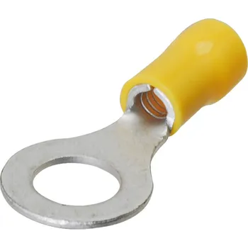 Kabelové oko Poloizolované kabelové oko Ø 8,4mm pro kabel: 2,5-6,0mm² Balení: 100ks<br />Výrobce: IMP - 424335