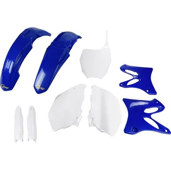 Osvětlení pro motocykl UFO kompletní sada plastů (FULL KIT) s kryty tlumičů YAMAHA YZ 125 / 250 08-14 barva světle modrá - bílá (UFO kompletní sada plastů (FULL KIT) s kryty tlumičů YAMAHA YZ 125 / 250 08-14 barva světle modrá - bílá)